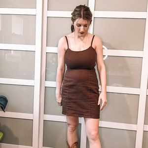 H&M Divided 🐻 Little Brown Dress